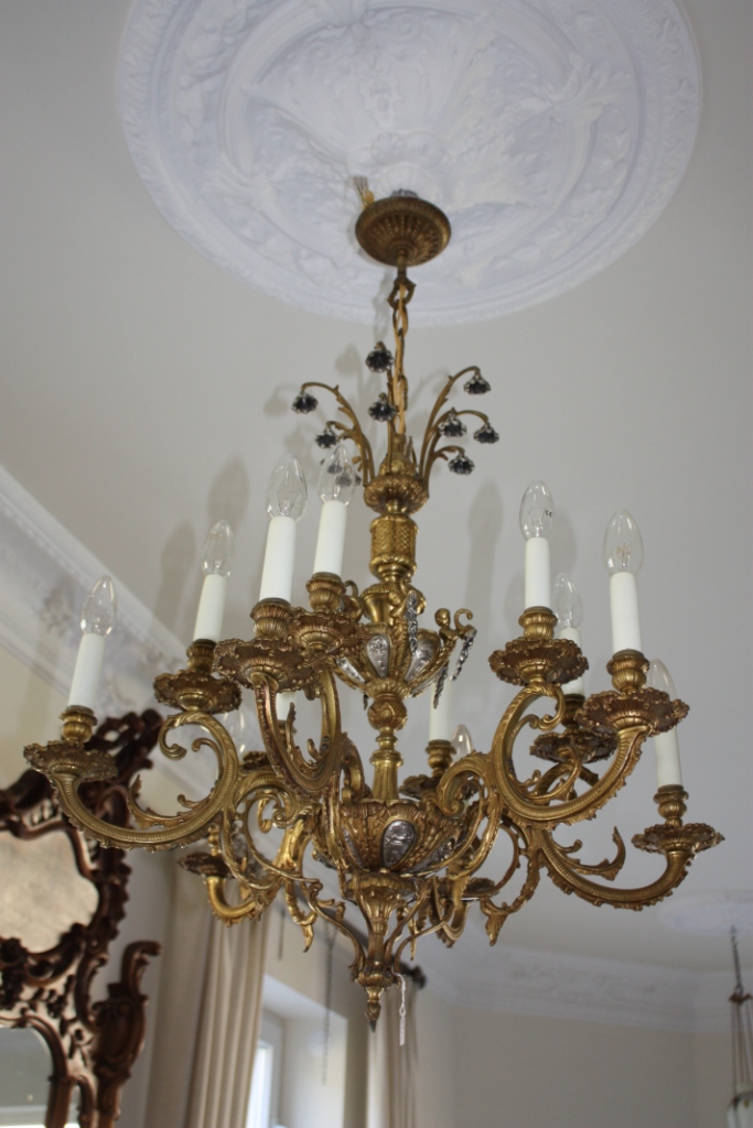 antike Deckenlampe um 1930 - Antik-Lampen - Verkauf und Restauration